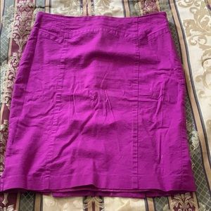 Purple skirt